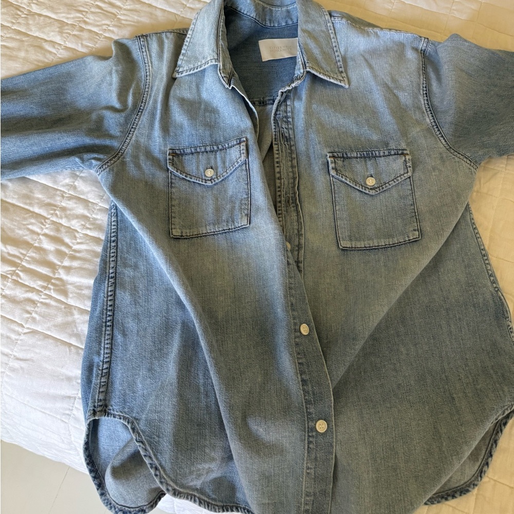 Citizens of humanity denim shirt. New never worn without tags